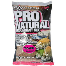 Load image into Gallery viewer, Bait-Tech Pro Natural Groundbait Dark, Extra, &amp; Bream Match Fishing Baits 1.5kg Bags
