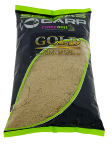 Sensas Crazy Bait Gold Carp Fishing Fishmeal Groundbait Ground Bait 1kg 25232