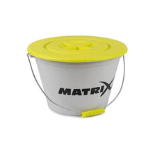 Load image into Gallery viewer, Matrix 17L Groundbait Bucket &amp; Lid Carp Match Fishing Bait Bucket GBT041
