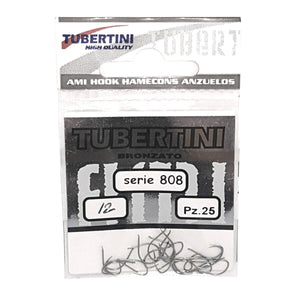 Tubertini Series 808 Barbless Carp Match Fishing Hooks H808 All Sizes