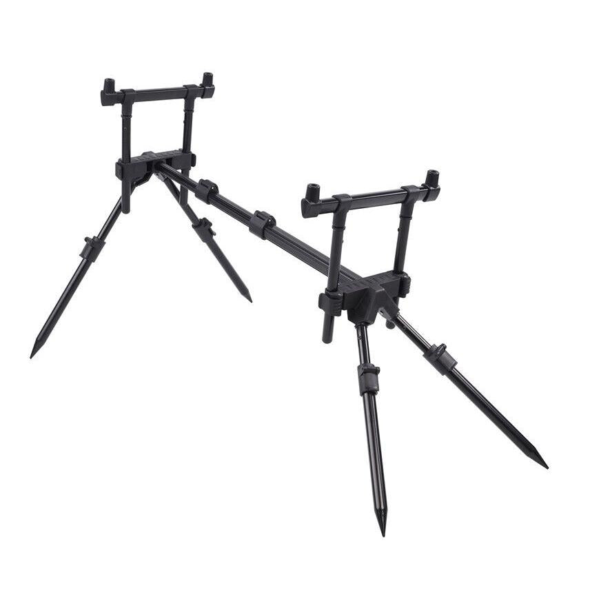 Prowess Rod Pod Liberty Carp Fishing 2 Rod Pod Fully Adjustable PRCEL3150BLK2