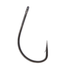 Load image into Gallery viewer, Colmic Nuclear Hooks MR300 Black Nickel Barbed Eyed Match Fishing Hook All Sizes
