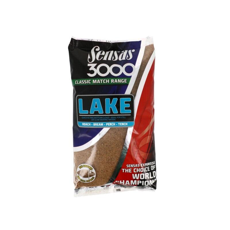 Sensas 3000 Lake Groundbait Roach Bream Carp Match Fishing Ground Bait 1kg 71351