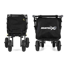 Load image into Gallery viewer, Matrix 4 Wheel Compact Transporter Match Carp Fishing Barrow Trolley GTR009
