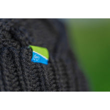 Load image into Gallery viewer, Preston Black Bobble Hat Cable Knit Thermal Fleece Lined Carp Fishing P0200551
