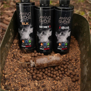 DNA Baits 250ml Amino Smoke Carp Fishing Bait Attractant Liquid Haze All Flavors