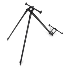 Load image into Gallery viewer, Korum Deluxe 3 Rod Tripod Rod Pod Carp Fishing Rod Rest Holder K0360068
