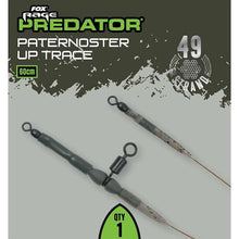 Load image into Gallery viewer, Fox Rage Predator Paternoster Uptrace 60cm Pike Fishing Wire Up Trace FRR029
