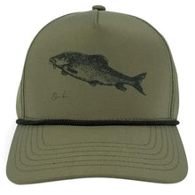 Load image into Gallery viewer, Korum Rope Barbel Cap Fishing Hat Fully Waterproof Green One-Size K0350162
