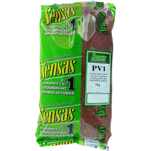 Sensas PV1 Binder Carp Fishing Bait Additive Groundbait Binder 1kg Bag 71802