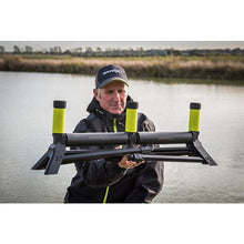 Load image into Gallery viewer, Matrix Compact Double Pole Roller With Carry Case Carp Pole Fishing GRO008
