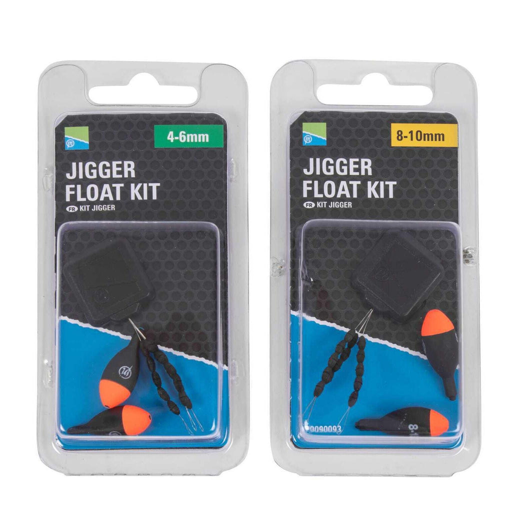 Preston Jigger Float Kit All Sizes Carp Fishing Shallow Margin Jigga Pole Floats