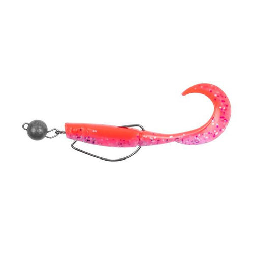 5g Cheb Rig Zebco Demonic Curly Tails Fluoro Fishing Lure Loaded Cheb 7.5cm 5g Wee ...