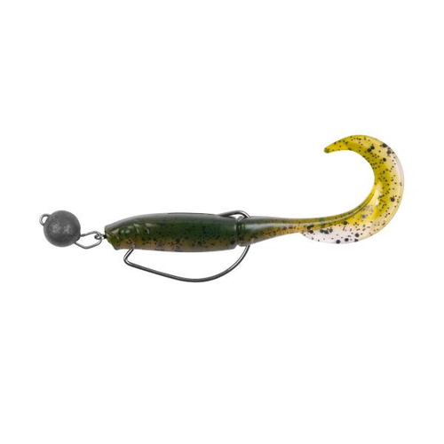 5g Cheb Rig Zebco Demonic Curly Tails Natural Fishing Lure Loaded Cheb 7.5cm 5g We ...
