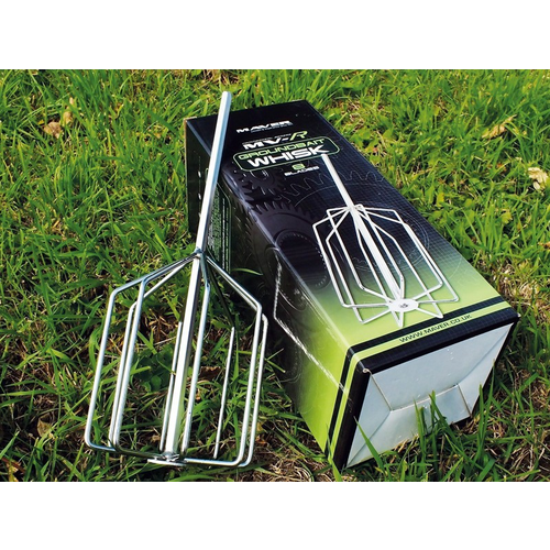 Maver MV-R Groundbait Whisk Match Fishing Bait Mixer Prong Mixing Whisk J1175