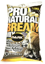 Load image into Gallery viewer, Bait-Tech Pro Natural Groundbait Dark, Extra, &amp; Bream Match Fishing Baits 1.5kg Bags
