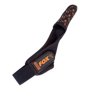 FOX CASTING FINGER STALL PROTECTOR GUARD SOFT LEATHER STRAP FISHING GLOVE