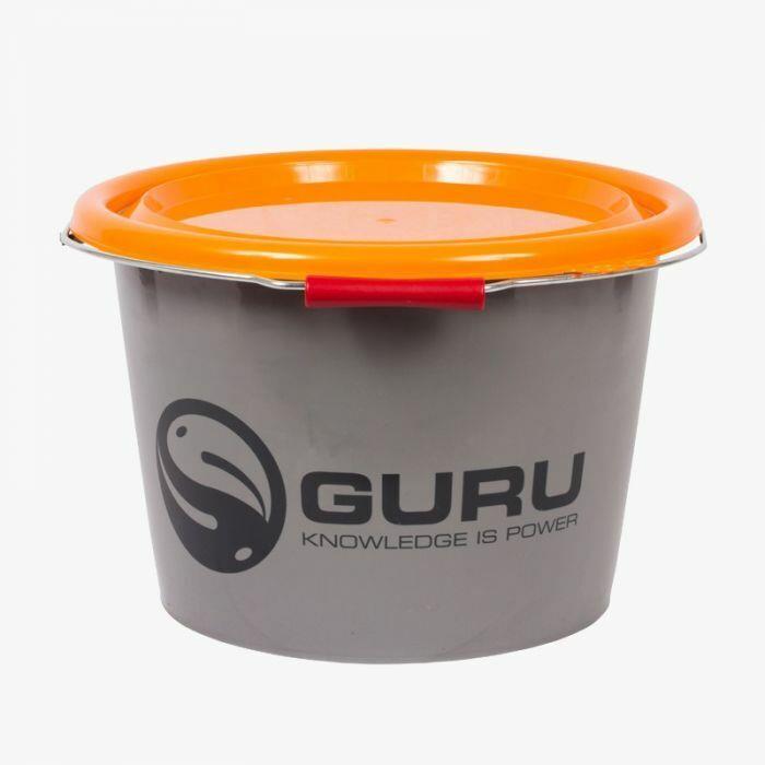 Guru 18L Bait Bucket with Lid Grey for Ground Bait Carp Fishing –  hobbyhomeuk
