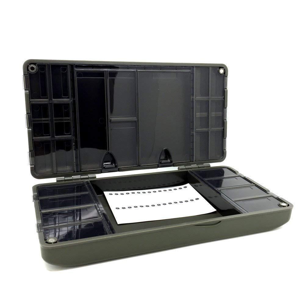 Korda Tacklesafe Rig Box Fishing Tackle Safe Magnetic Storage Case