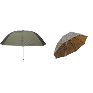 Fox Carp 60" Khaki or Camo Brolly Fishing