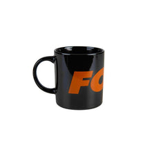 Load image into Gallery viewer, Fox Ceramic Mug Black &amp; Orange Logo Tea Coffee Hot Drinks Cup Carp Fishing
