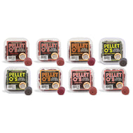 Sonubaits Pellet O's Pre-Drilled Carp Fishing Hook Bait Spicy Sausage Garlic
