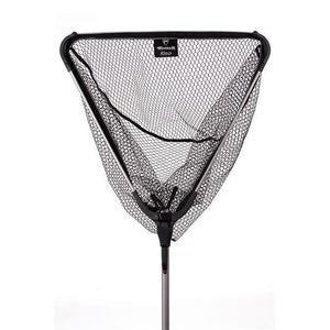 Fox Rage Warrior Rubber Mesh Landing Net Extending Handle Pike Predator Fishing