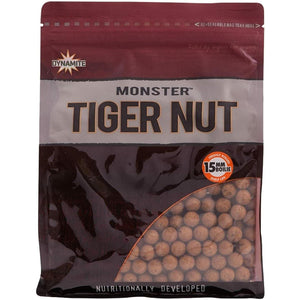 Dynamite Baits Monster Tiger Nut Boilies 15mm 1kg Bag Carp Fishing Bait