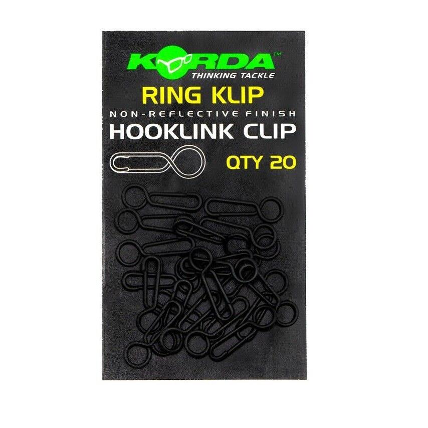 Korda Ring Klip for Hooklink Attachment 20pcs Carp Fishing Terminal Tackle