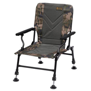 Prologic Avenger Relax Camo Chair w/ Armrests & Covers Carp Fishing