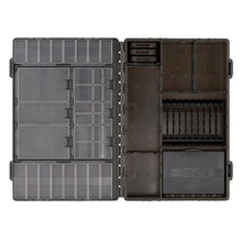 Load image into Gallery viewer, Fox Edges LOADED Medium Tackle Box Carp Fishing Tackle Storage CBX091
