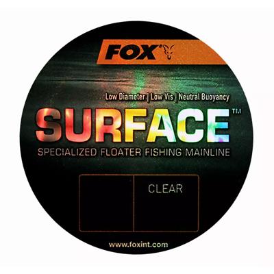 Fox Surface Specialised Floater Mainline Clear 250m 12lb or 15lb Low Viz Fishing