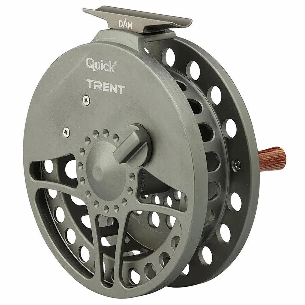 DAM Quick 4 Trent Centrepin Reel 2BB CNC Machined Freespool Fishing Reel 75953