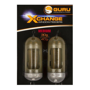 Guru X-Change Window Feeder GWF Full Range Carp Fishing Grub Particle Bait