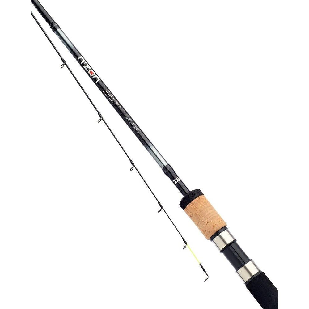 Daiwa N ZON 10' 2pc Super Slim Power Feeder Quiver Rod With Tips Carp Fishing