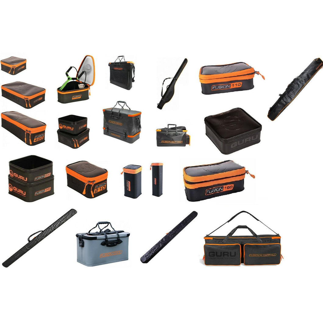 Guru Fusion Luggage Range Bait Net Bag Carryall Rod Holder Waterproof –  hobbyhomeuk