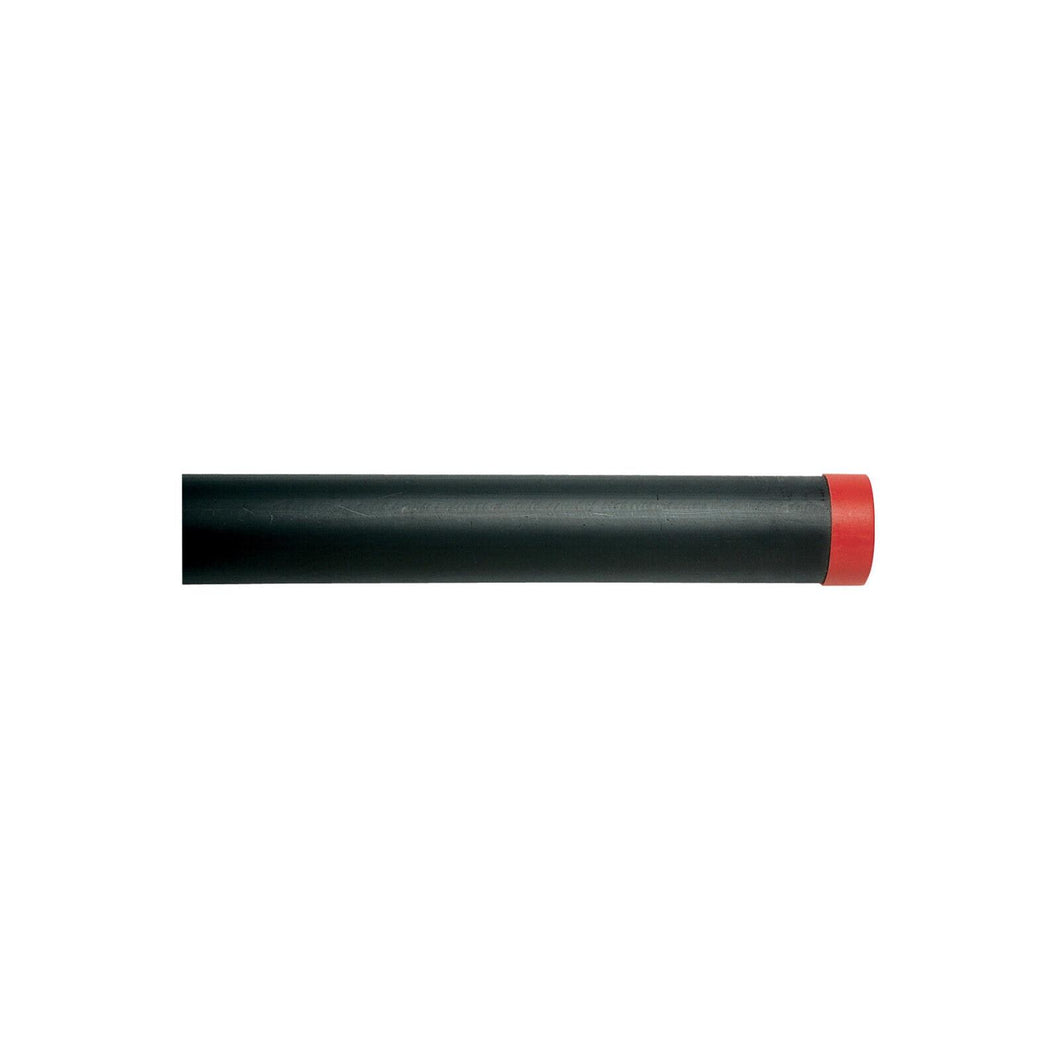 Leeda Plastic Black Rod Tube For Fishing Rods & Poles Heavy Duty With End Caps