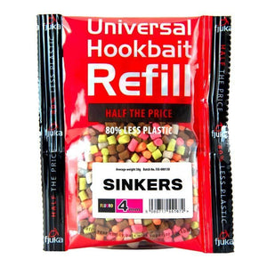 Fjuka Sinkers Mixed Colours 4mm 6mm 8mm 11mm Refill Carp Fishing Hookbaits Bait