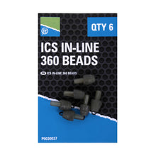 Load image into Gallery viewer, Preston ICS In-Line 360 Beads Carp Fishing Tackle Fits ICS Feeder Stem P0030037
