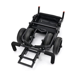 Daiwa Fold N Go Match Barrow Carp Fishing 4 Wheel Trolley Cart Transporter