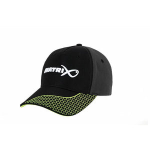 Fox Matrix Grey Lime Baseball Logo Cap Hat Fishing Clothing