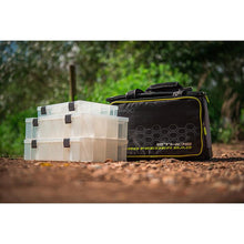 Load image into Gallery viewer, Matrix Ethos Pro Feeder Case Carp Fishing Luggage Tackle Bag With 3 Feeder Boxes
