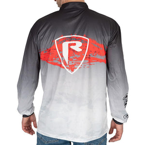 Fox Rage Long Sleeve Quarter-Zip Performance Top UV Protection Fishing T-Shirt