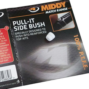 Middy Top Kit Pull It Side Bush 100% PTFE - Pole Fishing Elastic Protector *New*