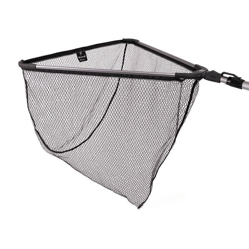 Fox Rage Warrior Rubber Mesh Landing Net Extending Handle Pike
