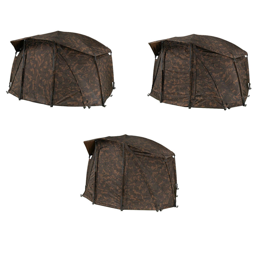 Fox Frontier Camo Shelter + Camo Vapour Peak Limited Edition Fishing