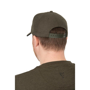 Fox Collection Baseball Cap Carp Fishing Hat Fox Head Logo Green & Black CHH016