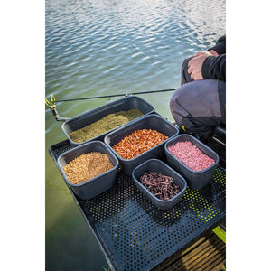 Matrix EVA Stacking Bait Tub Set GBT031 Carp Fishing Bait Boxes FULL SET