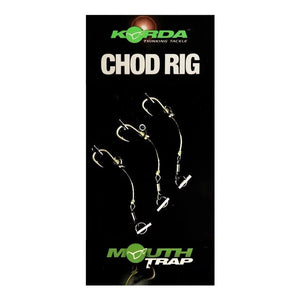 Korda Ready Tied Chod Rigs Short or Long Barbed or Barbless Carp Fishing