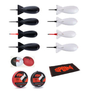 Spomb Bait Dispenser Floats Spod Braid Shockleader Towel Bait Delivery Fishing